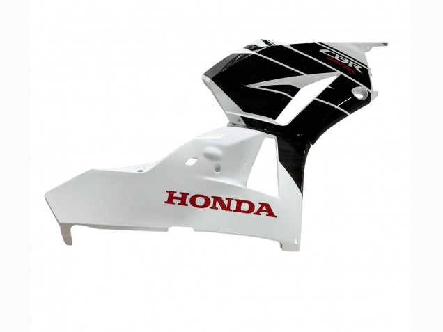 Kits Carenado Moto Honda CBR600RR 2013-2023 - Blanco Negro Brillante Asequibles