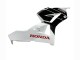 Kits Carenado Moto Honda CBR600RR 2013-2023 - Blanco Negro Brillante Asequibles