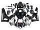 Carenados Moto Honda CBR600RR 2013-2023 - Plata Negro Brillante Asequibles