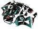 Carenado Moto Honda CBR600RR 2013-2023 - Azul Verdoso Negro Brillante Petronas 20 Asequibles