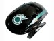 Carenado Moto Honda CBR600RR 2013-2023 - Azul Verdoso Negro Brillante Petronas 20 Asequibles