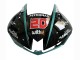 Carenado Moto Honda CBR600RR 2013-2023 - Azul Verdoso Negro Brillante Petronas 20 Asequibles