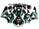 Carenado Moto Honda CBR600RR 2013-2023 - Azul Verdoso Negro Brillante Petronas 20 Asequibles