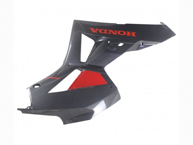 Carenados Moto Honda CBR600RR 2013-2023 - Negro FibraCarbono Rojo Asequibles