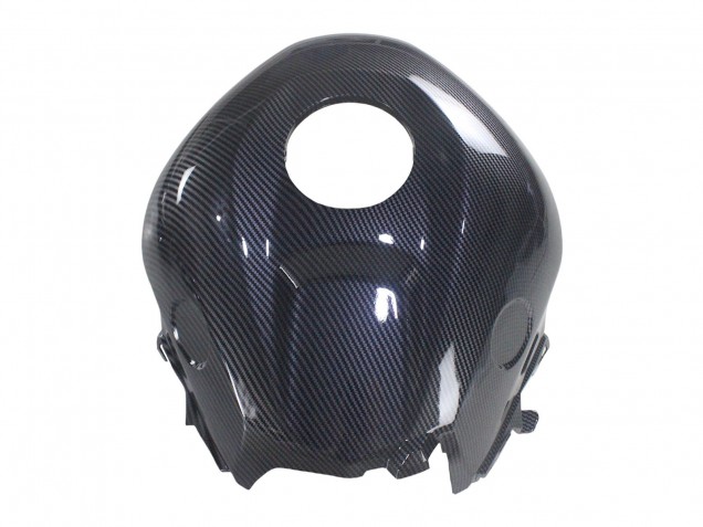 Carenados Moto Honda CBR600RR 2013-2023 - Negro FibraCarbono Rojo Asequibles