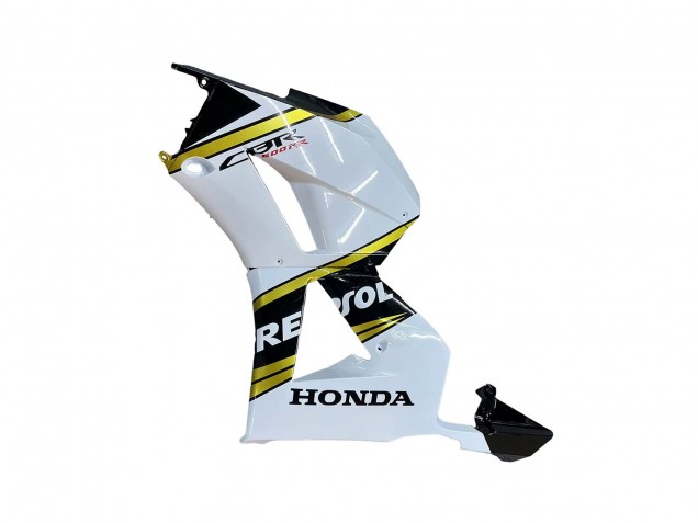 Carenados Moto Honda CBR600RR 2013-2023 - Blanco Oro Negro Brillante Repsol Asequibles