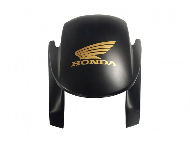 Carenados Moto Honda CBR600RR 2013-2023 - Negro Mate Oro Calcomanías Asequibles