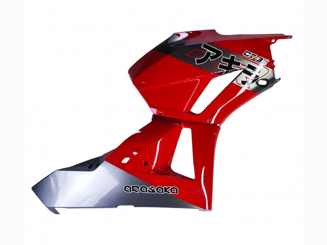 Carenados Moto Honda CBR600RR 2013-2023 - Plata Rojo Asequibles