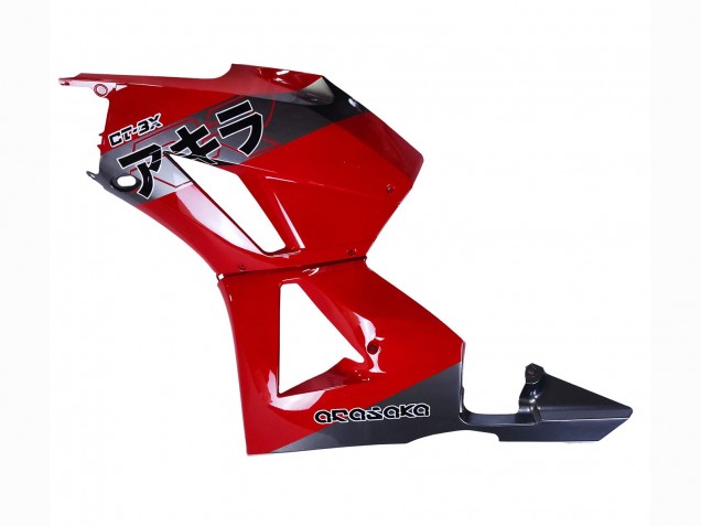 Carenados Moto Honda CBR600RR 2013-2023 - Plata Rojo Asequibles