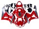 Carenados Moto Honda CBR600RR 2013-2023 - Plata Rojo Asequibles