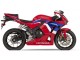 Carenados Moto Honda CBR600RR 2013-2023 - Rojo Azul Asequibles