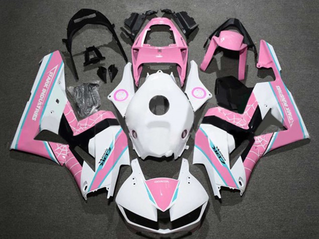 Carenados Moto Honda CBR600RR 2013-2023 - Blanco Rosa Asequibles