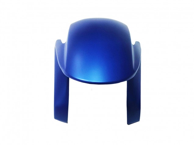 Carenados Moto Honda CBR600RR 2013-2023 - Azul Negro Mate Carrera Asequibles