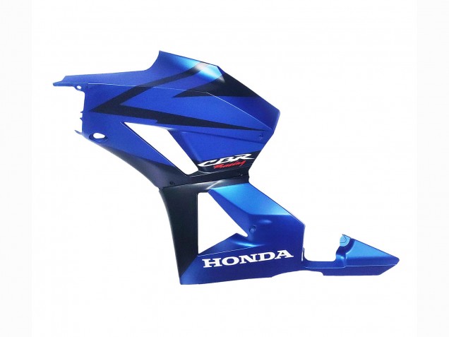 Carenados Moto Honda CBR600RR 2013-2023 - Azul Negro Mate Carrera Asequibles