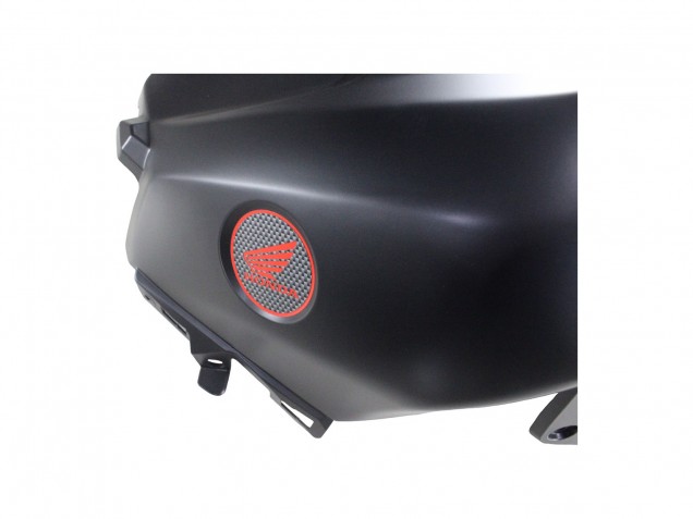 Carenados Moto Honda CBR600RR 2013-2023 - Negro Mate Rojo Calcomanías Asequibles