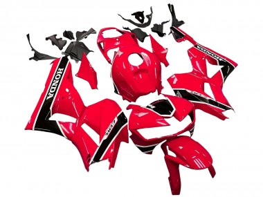 Carenados Moto Honda CBR600RR 2013-2023 - Rojo Blanco Negro Asequibles