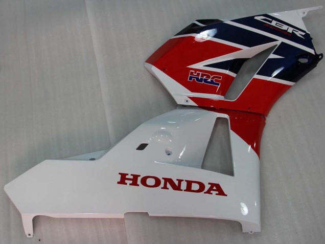 Carenados Moto Honda CBR600RR 2013-2023 - Blanco Rojo Azul Oscuro HRC Asequibles