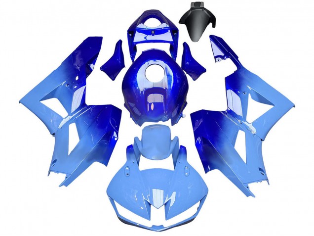 Carenados Moto Honda CBR600RR 2013-2023 - Azul Azul Claro Asequibles