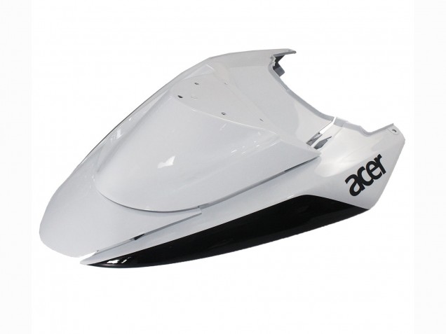 Carenado Moto Kawasaki ZX10R 2004-2005 - Negro Blanco Asequibles