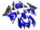 Carenados Moto Kawasaki ZX10R 2004-2005 - Azul Negro Ninja Asequibles