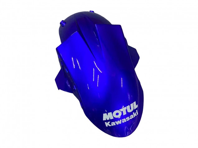 Carenados Moto Kawasaki ZX10R 2004-2005 - Azul Brillante Blanco Fiat Motul Asequibles