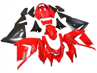 Carenados Moto Kawasaki ZX10R 2004-2005 - Rojo Negro Ninja Asequibles