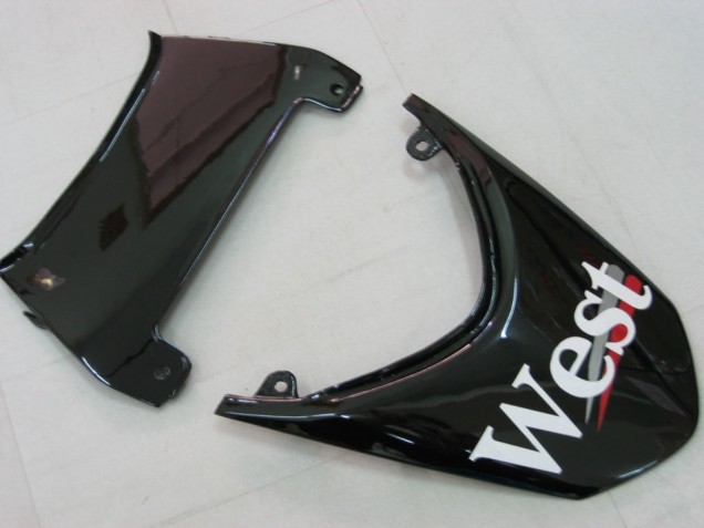 Carenados Moto Kawasaki ZX10R 2004-2005 - Blanco Negro West Ninja Asequibles