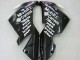 Carenados Moto Kawasaki ZX10R 2004-2005 - Blanco Negro West Ninja Asequibles