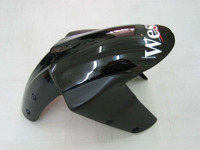 Carenados Moto Kawasaki ZX10R 2004-2005 - Blanco Negro West Ninja Asequibles