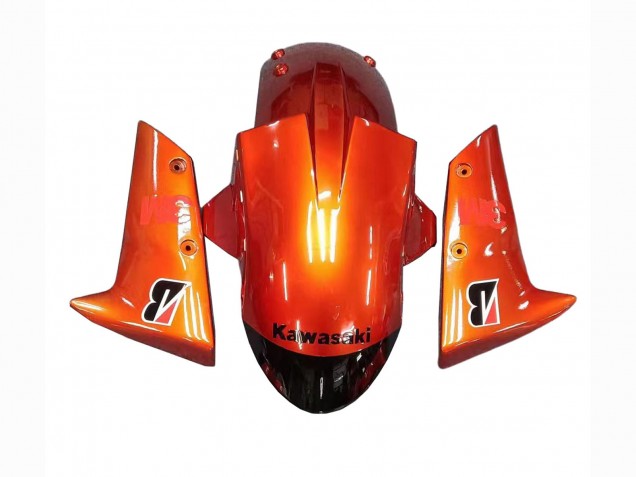Carenados Moto Kawasaki ZX10R 2004-2005 - Burnt Naranja Negro Monstruo Elf Asequibles