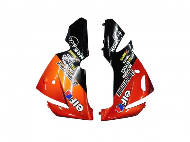 Carenados Moto Kawasaki ZX10R 2004-2005 - Burnt Naranja Negro Monstruo Elf Asequibles