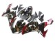 Carenados Moto Kawasaki ZX10R 2006-2007 - Negro Rojo Oro BACARDI Asequibles