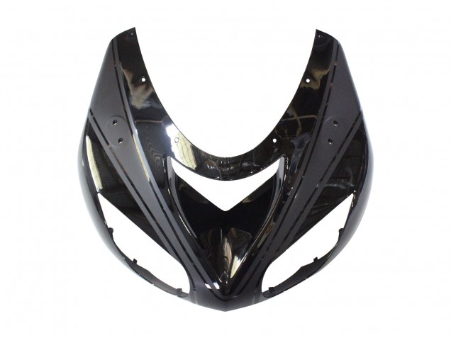 Carenados Moto Kawasaki ZX10R 2006-2007 - Negro Mate Negro Brillante Asequibles
