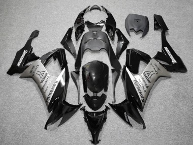 Carenados Moto Kawasaki ZX10R 2006-2007 - Negro Mate Gris Motul Asequibles