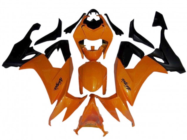 Carenados Moto Kawasaki ZX10R 2008-2010 - Naranja Negro Asequibles