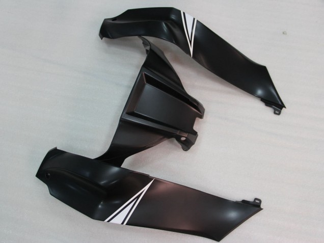 Carenados Moto Kawasaki ZX10R 2011-2015 - Negro Brillante Blanco Elf Nieve Calcomanía Asequibles