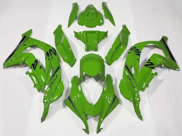 Carenado Moto Kawasaki ZX10R 2016-2020 - Verde Negro Asequibles