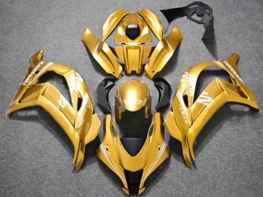 Carenados Moto Kawasaki ZX10R 2016-2020 - Oro Blanco Asequibles