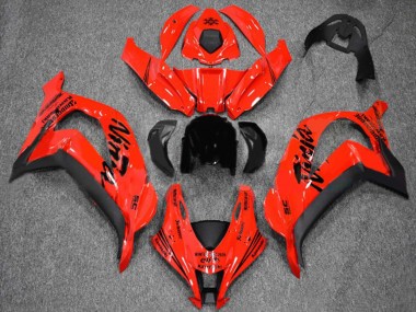 Carenados Moto Kawasaki ZX10R 2016-2020 - Rojo Negro Asequibles