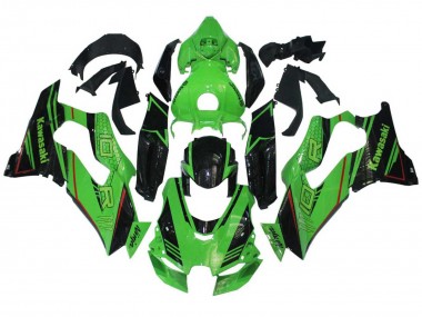 Carenados Moto Kawasaki ZX10R 2021-2025 - Verde Negro Brillante Asequibles