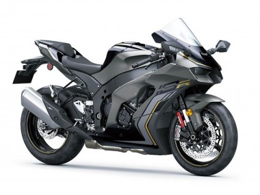 Carenados Moto Kawasaki ZX10R 2021-2025 - Negro Gris Oro Asequibles