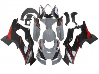 Carenados Moto Kawasaki ZX10R 2021-2025 - Gris Negro Rojo Asequibles