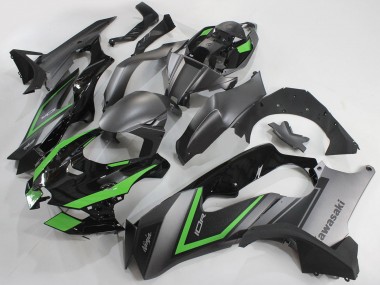 Carenados Moto Kawasaki ZX10R 2021-2025 - Gris Verde Negro Asequibles