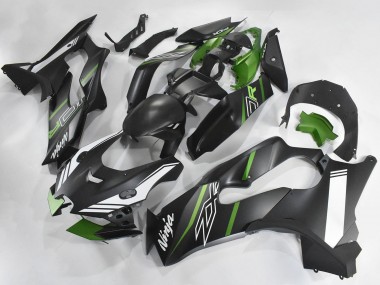 Carenados Moto Kawasaki ZX10R 2021-2025 - Negro Mate Verde Blanco Asequibles