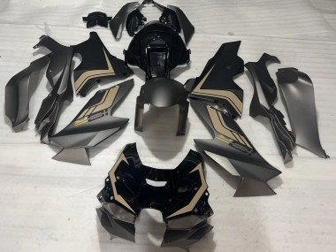 Carenados Moto Kawasaki ZX10R 2021-2025 - Negro Mate Negro Brillante Brown Asequibles