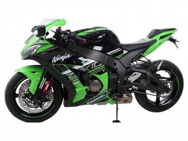 Carenados Moto Kawasaki ZX10R 2021-2025 - Verde Negro Plata Asequibles