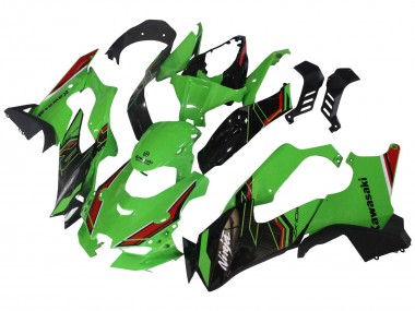 Carenados Moto Kawasaki ZX10R 2021-2025 - Verde Negro Rojo Asequibles