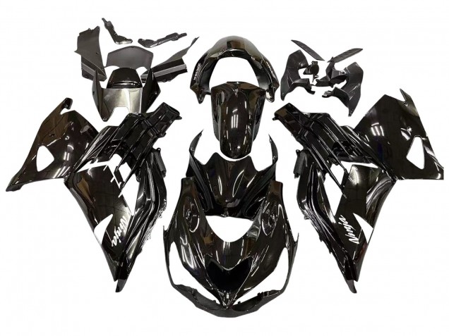 Carenados Moto Kawasaki ZX14R ZZR1400 2012-2024 - Negro Brillante Negro Mate Blanco Ninja Asequibles