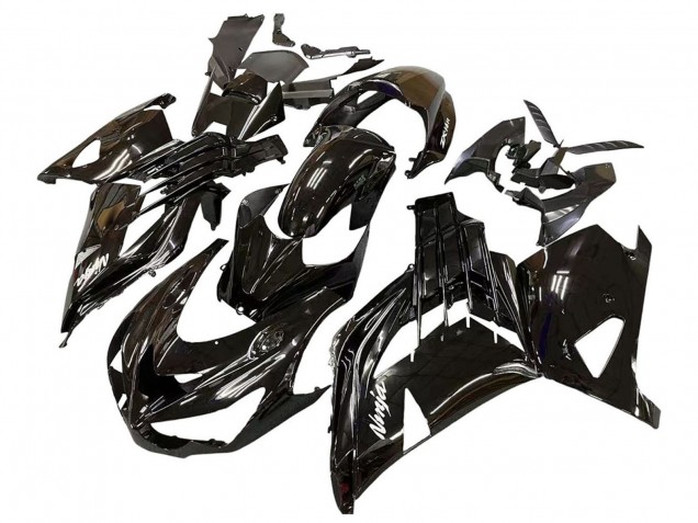 Carenados Moto Kawasaki ZX14R ZZR1400 2012-2024 - Negro Brillante Negro Mate Blanco Ninja Asequibles