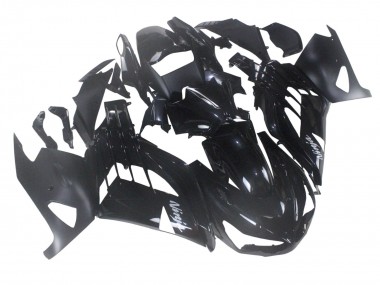 Carenado Moto Kawasaki ZX14R ZZR1400 2012-2024 - Negro Brillante Negro Mate Blanco Ninja Asequibles